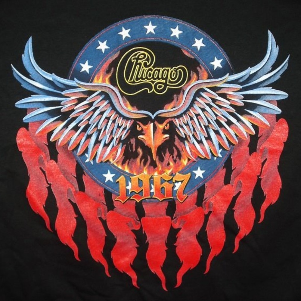 Chicago 2008 concert tour shirt Large